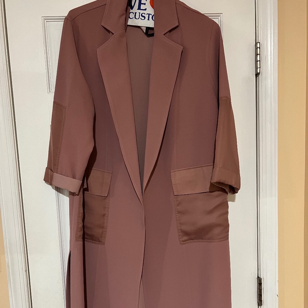 Long duster coat